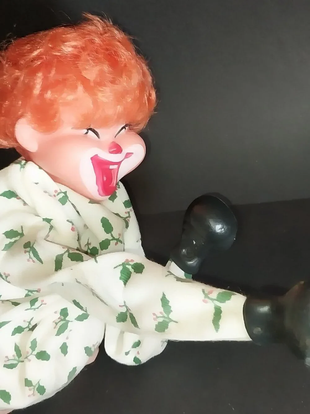 Vintage Rojus Bobble Head Boxing Clown